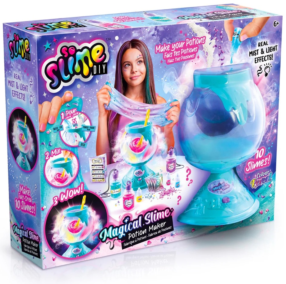 Caldero Magico Canal Toys So Slime Crea Pociones Magicas De Slime Multicolor