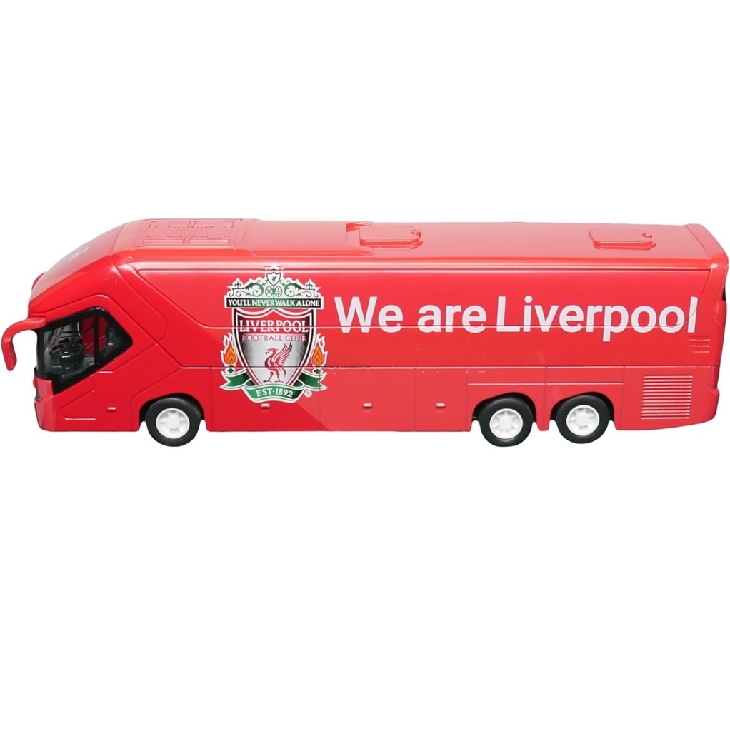 Bus Oficial De La Seleccion Del Liverpool Banbo Toys Rojo