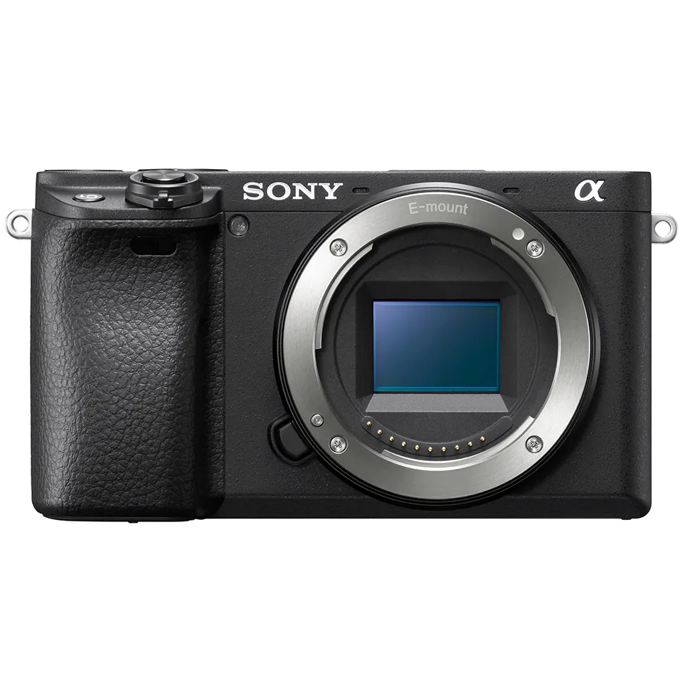 Camara Digital Sony Alpha A6400 Enfoque Automatico Y Seguimiento En Tiempo Real Videos 4K Pantalla Tactil Negro