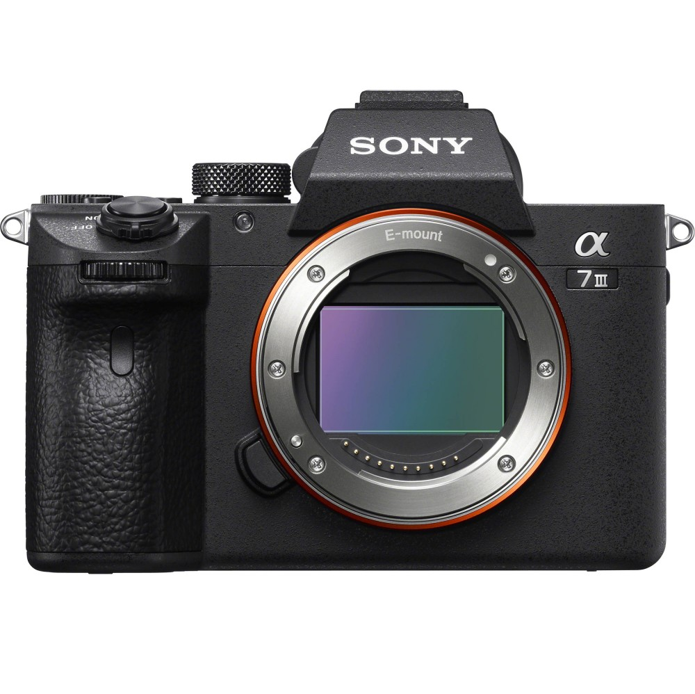 Camara Digital Sony Alpha A7 III Con Sensor Full Frame CMOS Exmor R Y Procesamiento De Imagen Mejorado Negro