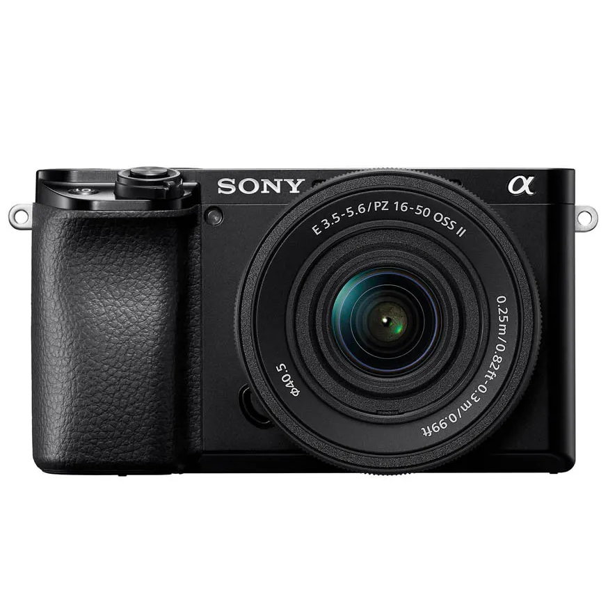 Camara Digital Sony A6100 Enfoque Automatico Y Seguimiento En Tiempo Real Videos 4K Pantalla Tactil Negro