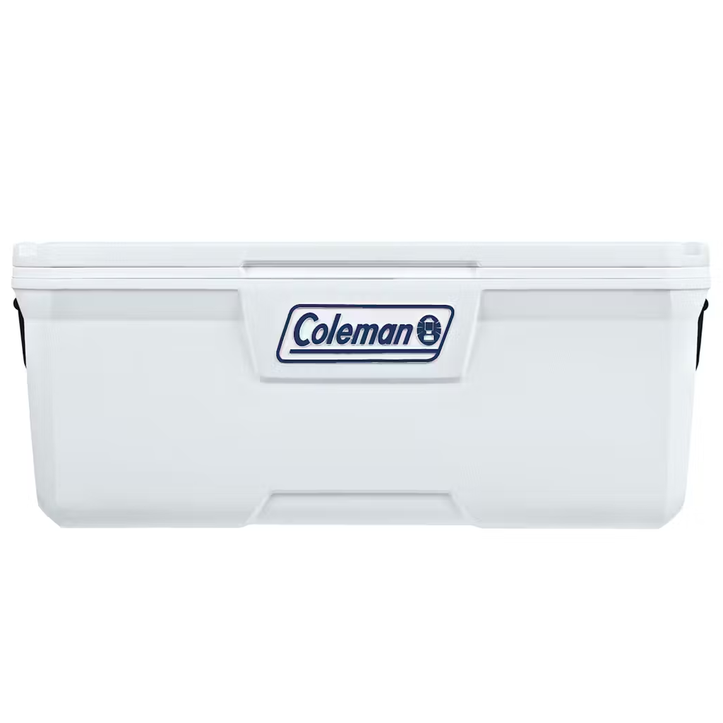 Cava Coleman 142 Lts 150 Qt 223 Latas Con Asas Y Portavasos Blanco