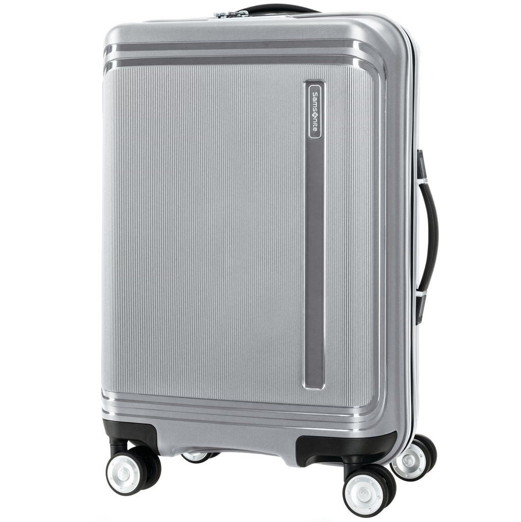 Maleta Samsonite Harlant Giratoria Con Ruedas 39X58X23 Cm Gris Y Plateado