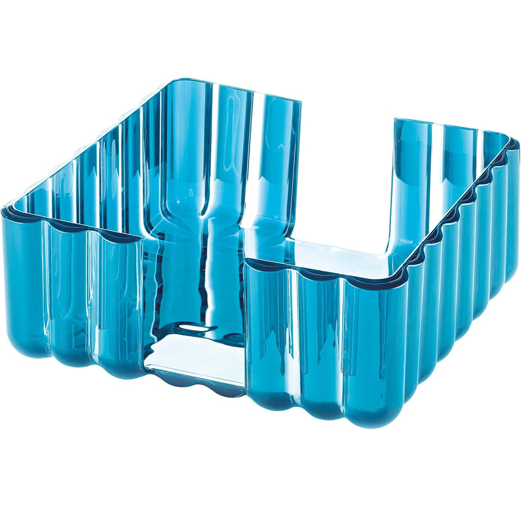 Servilletero Guzzini Dolcevita Azul Transparente