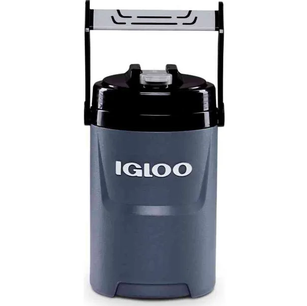 Termo Igloo Laguna Pro 1.9 Lts Con Asa Gris Y Negro
