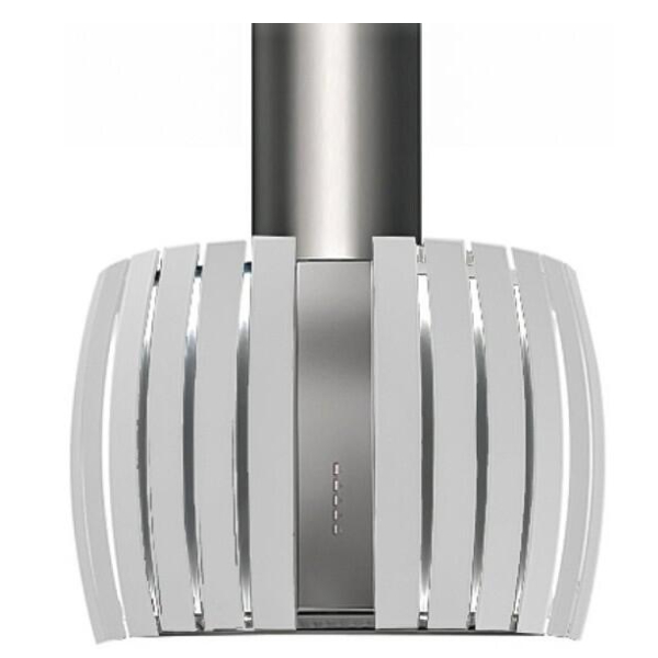 Campana De Pared 65 Cm Prestige Vidrio Blanco