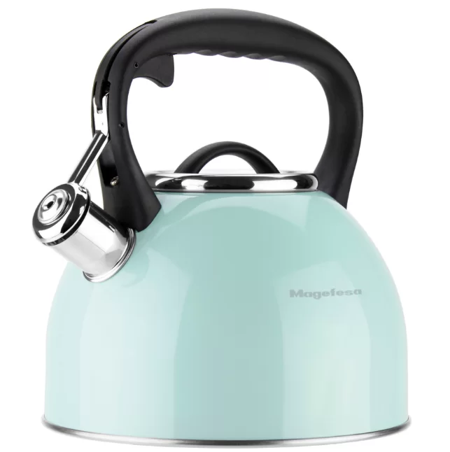 Tetera Magefesa Esmeralda 2.8 Lts De Induccion Con Silvato Turquesa