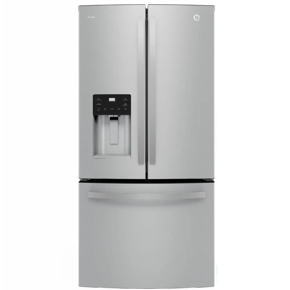 Nevera GE Profile 25 Pies Con Dispensador 3 Ptas 84 Cm Acero