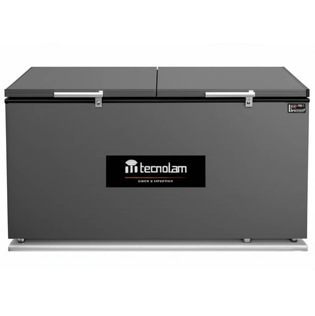 Congelador Horizontal 510 Lts Tecnolam 2 Ptas Gris