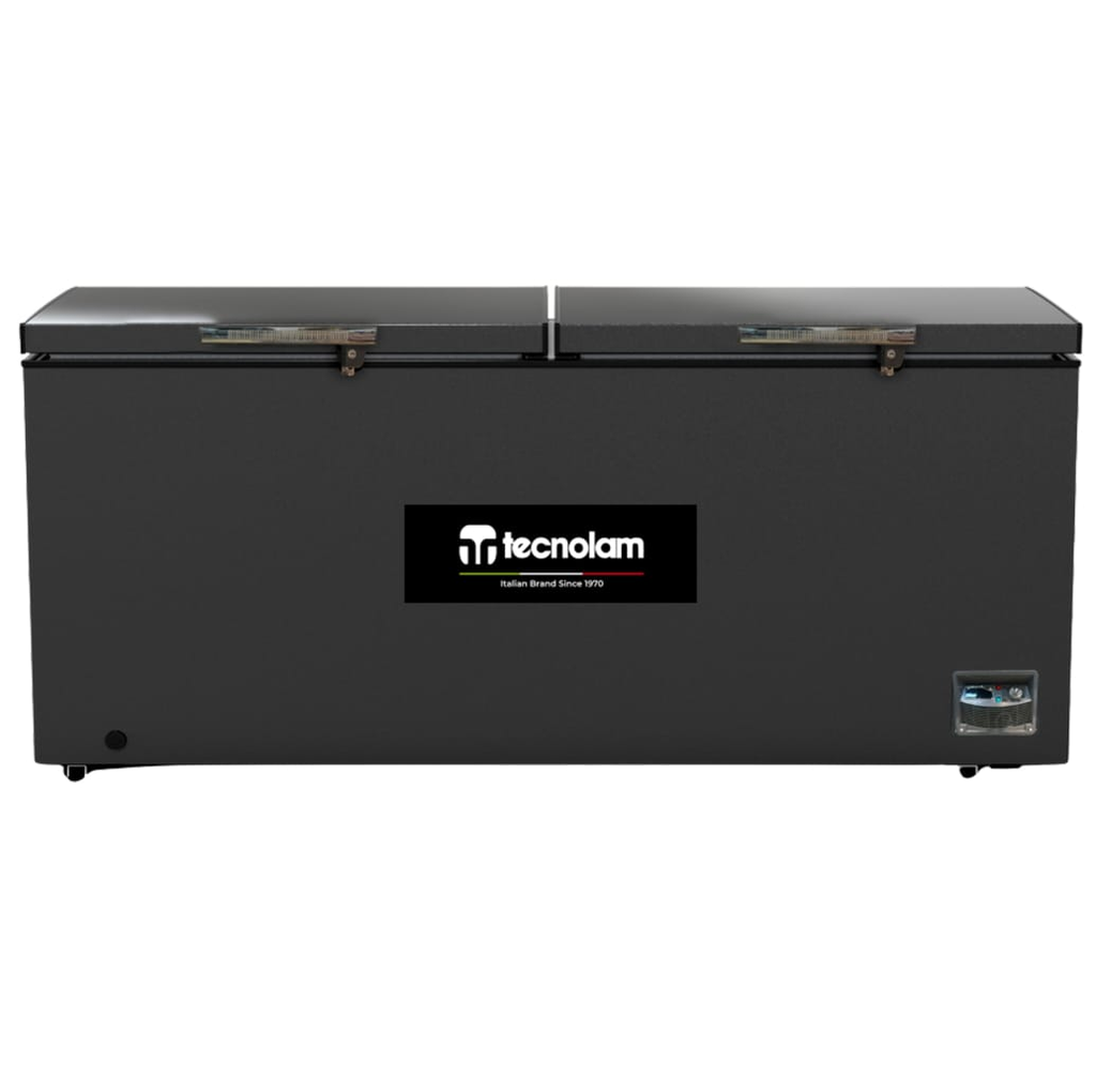 Congelador Horizontal 710 Lts Tecnolam 2 Ptas Gris