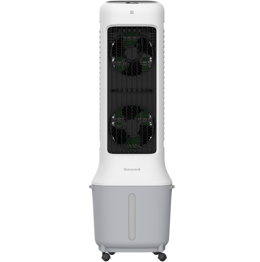 Enfriador De Aire Honeywell 3 en 1 Ventilador Y Humidificador 11 Lts Con Control Portatil 110V Blanco