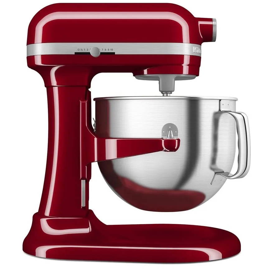 Batidora De Pedestal KitchenAid Elevadora 6.6 Lts 11 Vel Con Bowl 450W Rojo