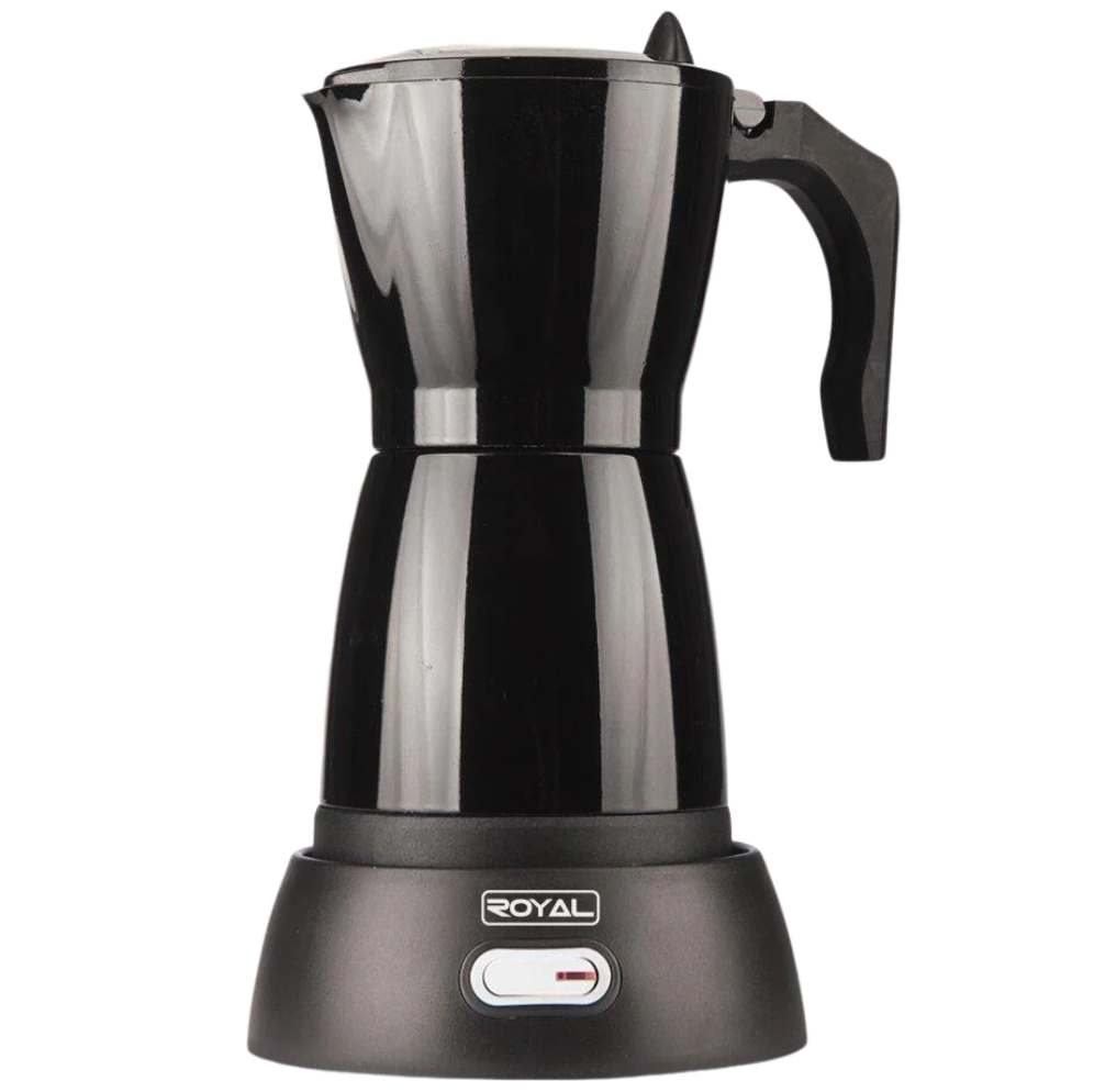 Cafetera Greca Electrica Royal Expreso 6 Tazas Negro
