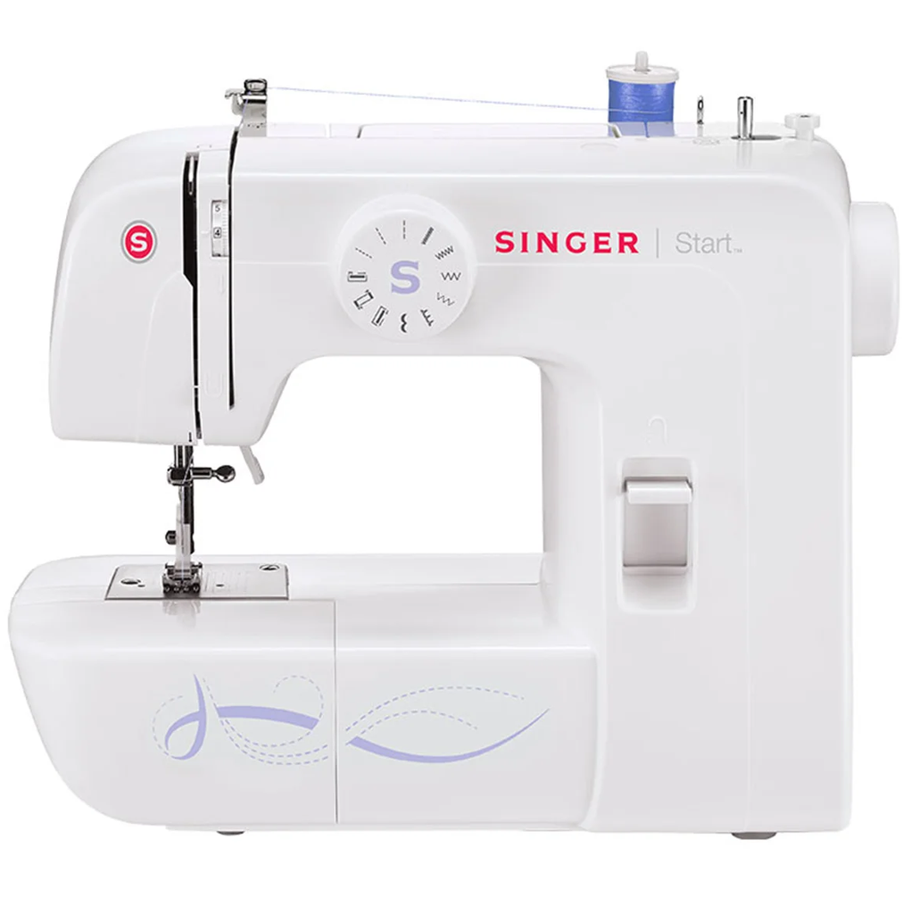 Maquina De Coser Singer Start 6 Puntadas Enhebrado Manual Con Acc Blanco