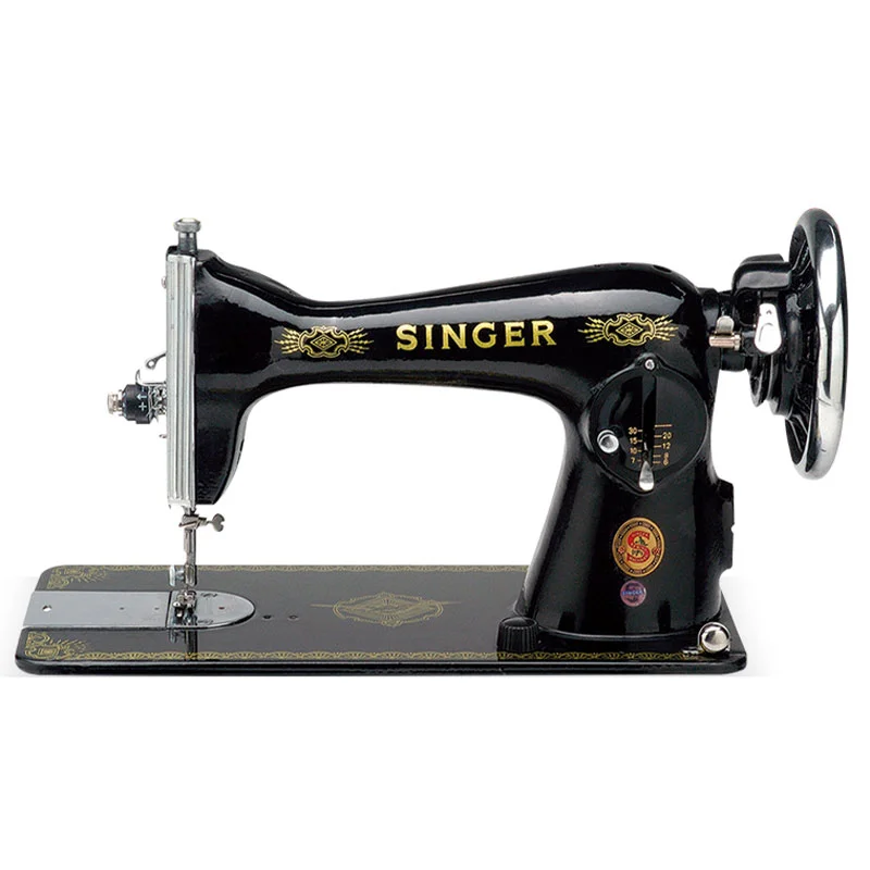Maquina De Coser Singer 1 Puntada Enhebrado Manual Con Acc Negro