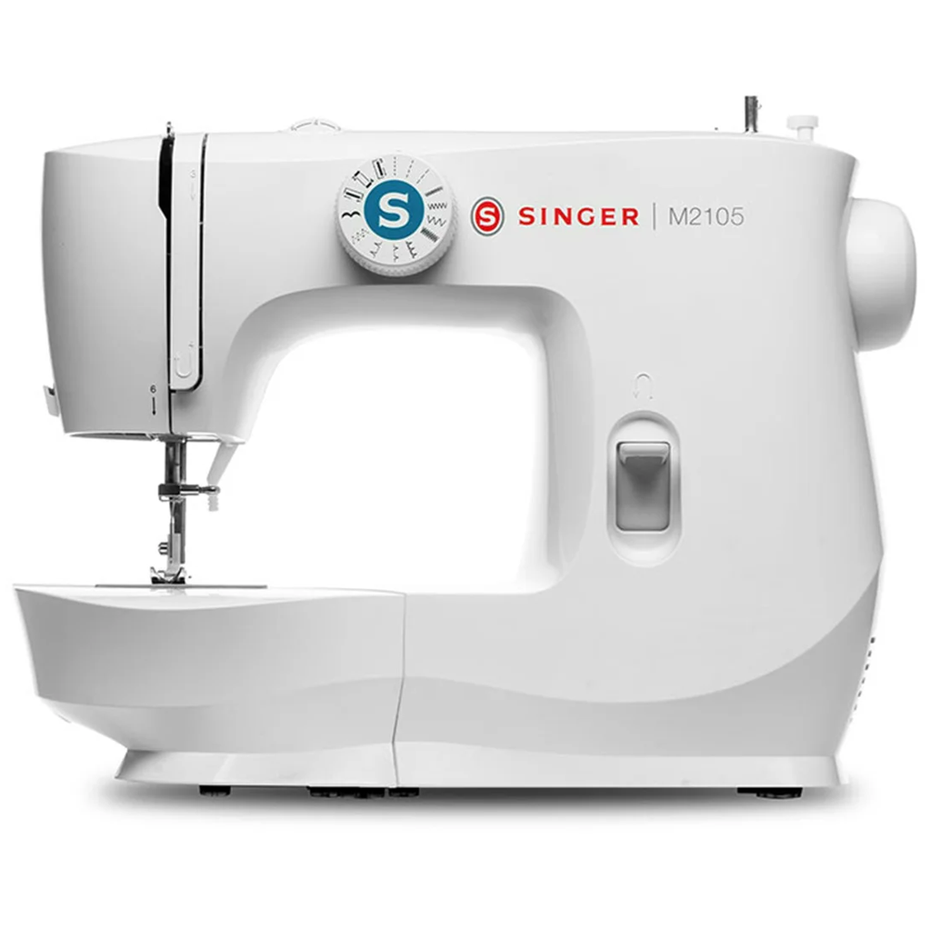 Maquina De Coser Singer 8 Puntadas Enhebrado Manual Con Acc Blanco