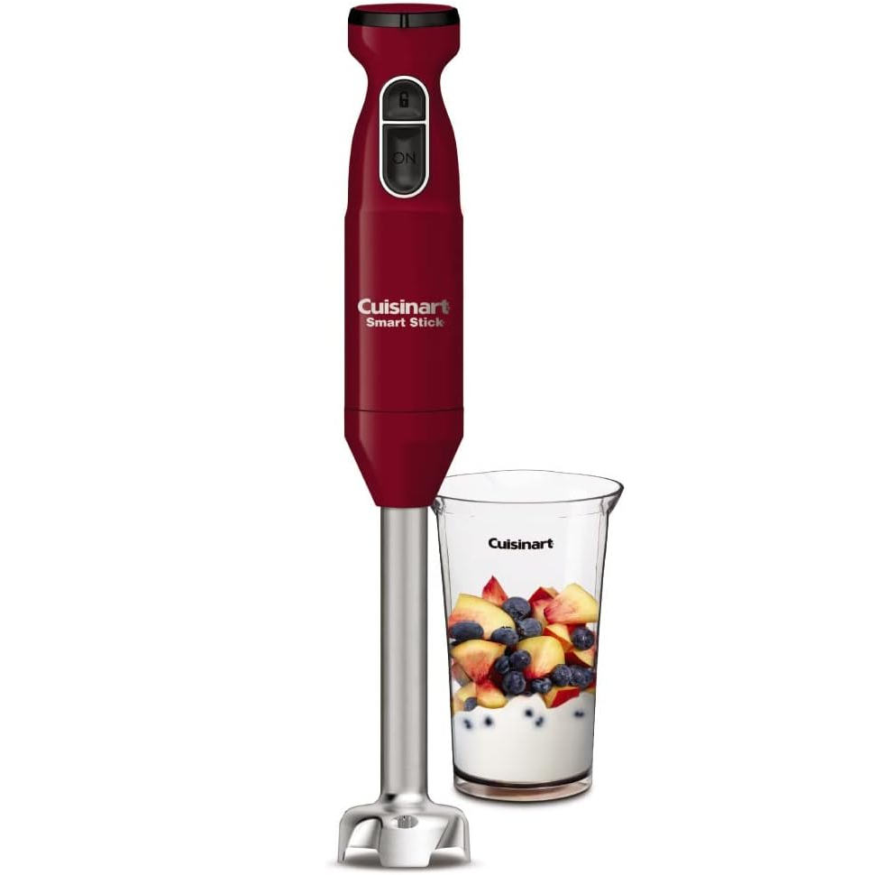 Batidora De Inmersion Cuisinart Smart Stick 2 Vel 300W Rojo