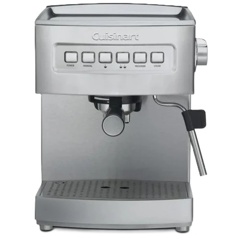Cafetera Expreso Cuisinart 15 Bares Deposito Extraible Y Espumador Acero