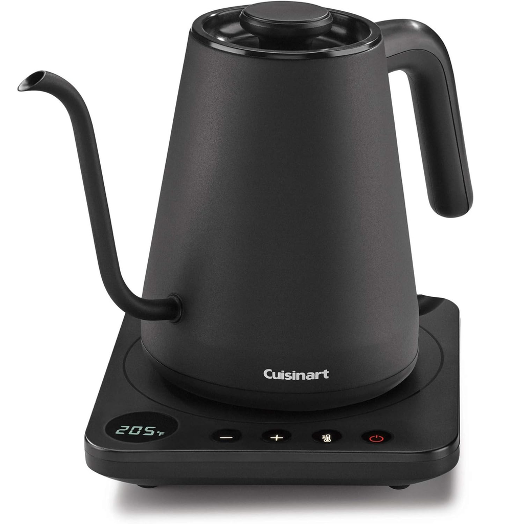 Hervidor Electrico Cuisinart 1 Lt Cuello De Cisne Ajuste 1200W Negro