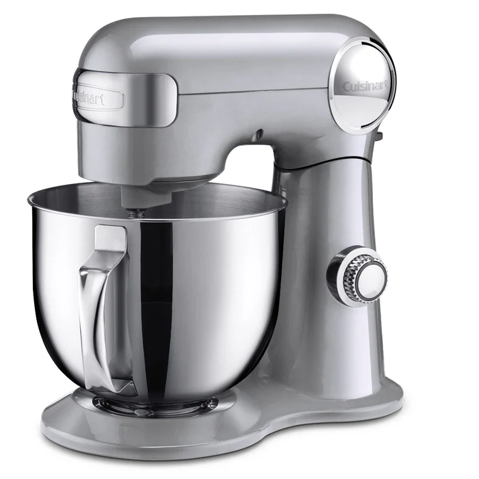 Batidora De Pedestal Cuisinart Precision Master 5.2 Lts 12 Vel 500W Plateado