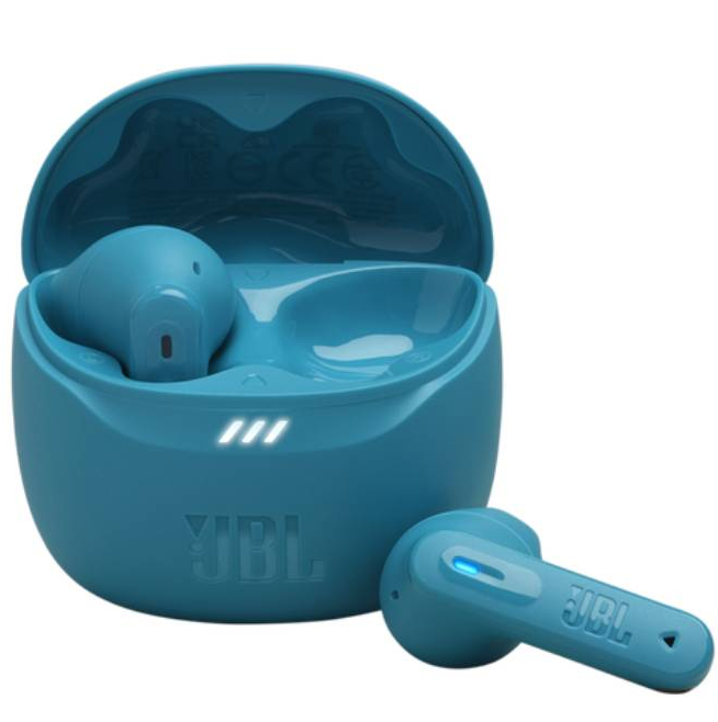 Audifonos JBL Tune Flex 2 In Ear Inalambricos Con Sonido Spatial Smart Ambient Resistente A Salpicaduras Turquesa