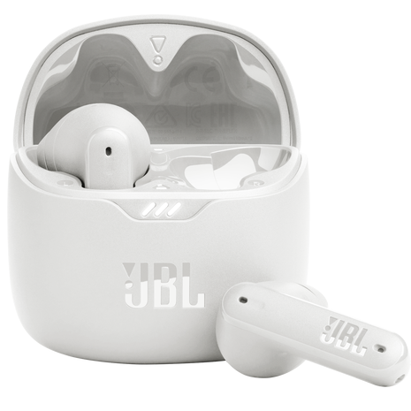 Audifonos JBL Tune Flex In Ear Inalambricos Con Sonido Spatial Smart Ambient Resistente A Salpicaduras Blanco