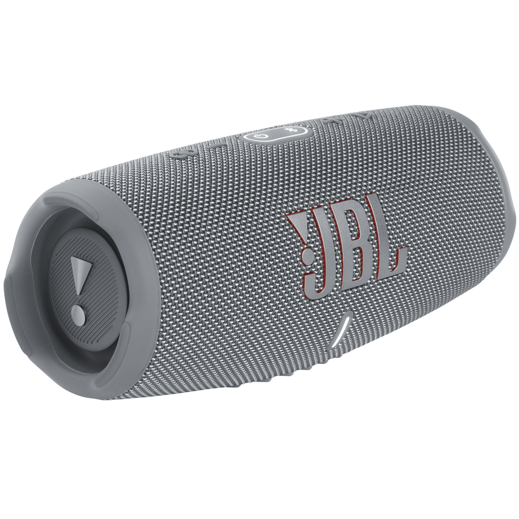 Corneta JBL Charge 5 Portatil Recargable Con Bluetooth Resistente Al Agua Y Polvo Gris