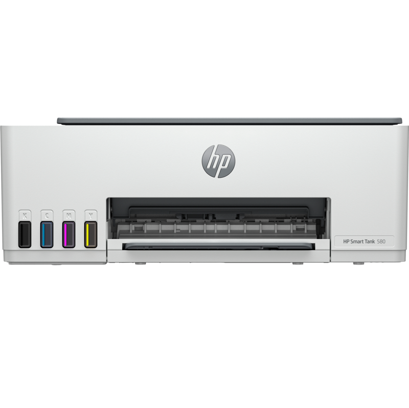 Impresora Multifuncional Hp Smart Tank 580 Inalambrica Smart De Inyeccion Con Bluetooth Blanco
