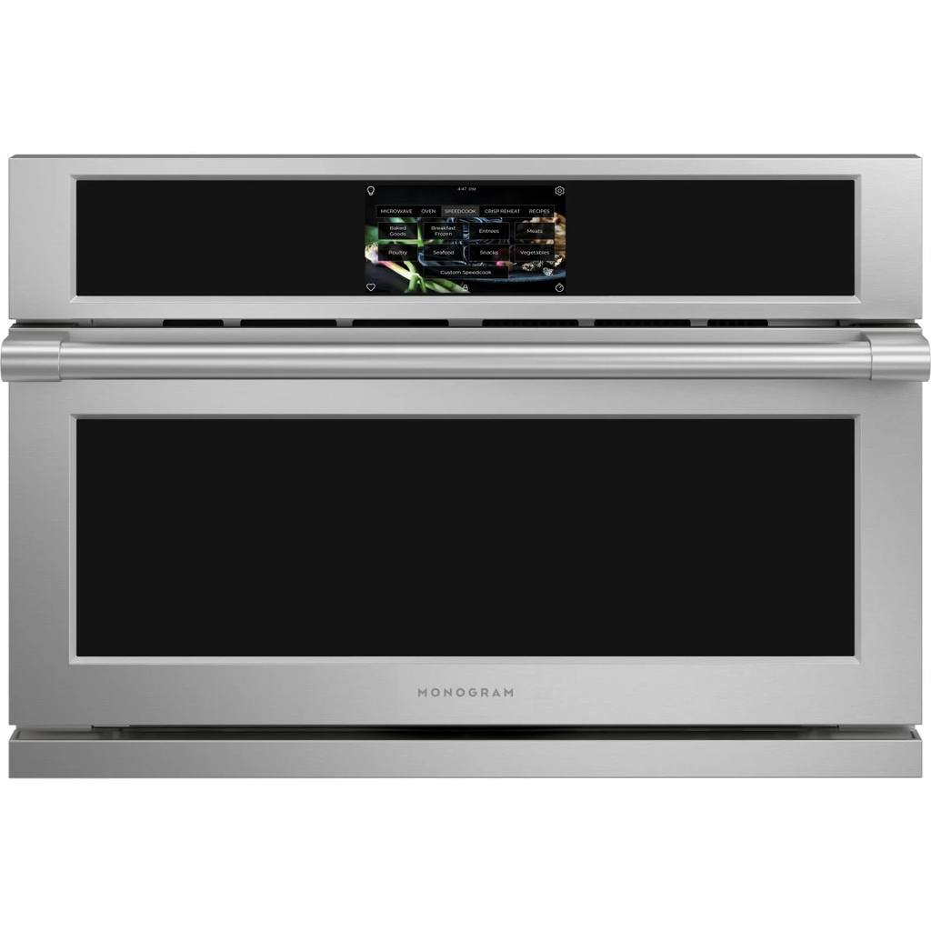 Horno Microondas Empotrable 1.7 Pies Monogram Professional 76 Cm Smart 5 En 1 Tecnologia Advantium Acero