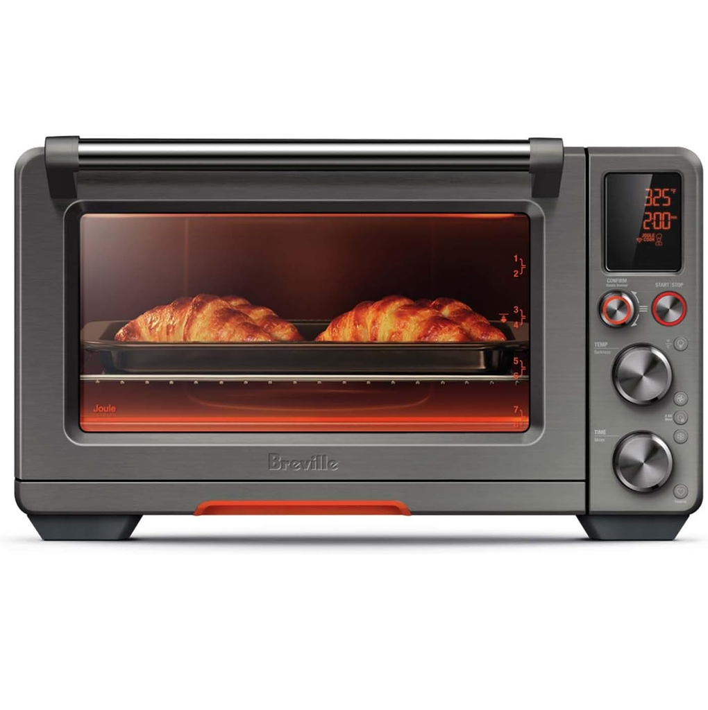 Horno Tostador Breville Pro Joule Smart 13 En 1 Con Freidora De Aire Y Funcion Piloto Automatico Negro