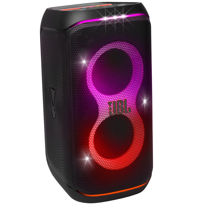 Corneta JBL PartyBox Club 120 Recargable Con Bluetooth Luces LED AI Soud Boost Resistente A Salpicaduras 160W Negro