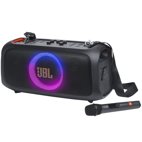 Corneta JBL Portatil Recargable Con Bluetooth Microfono Inalambrico Con Sonido JBL Pro 100W Negro