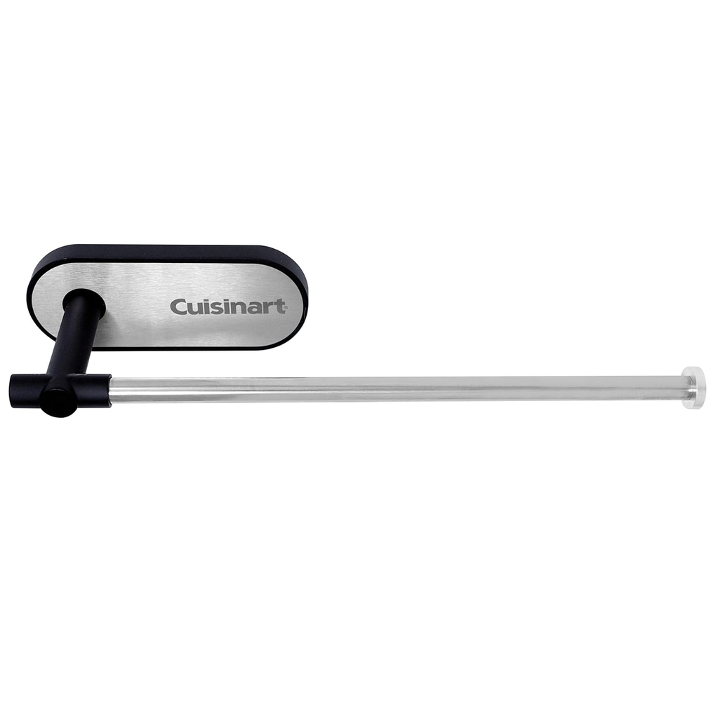Soporte Para Toallas De Papel Cuisinart Magnetico Negro Y Plateado