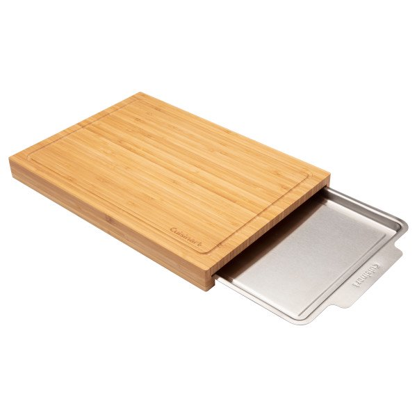 Tabla Para Cortar Cuisinart De Bambu Con Bandeja Extraible 42 Cm Marron