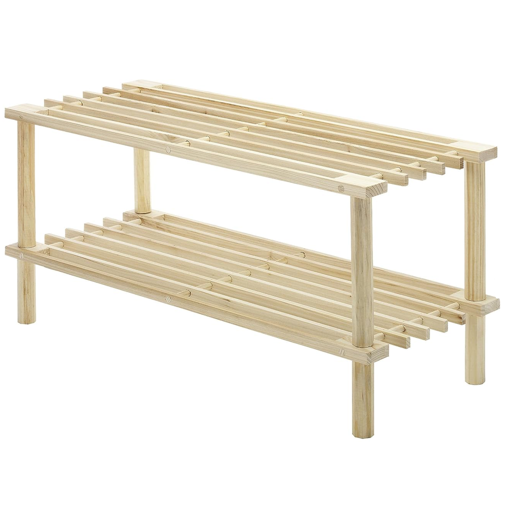 Estante Organizador Whitmor 2 Niveles De Madera Marron