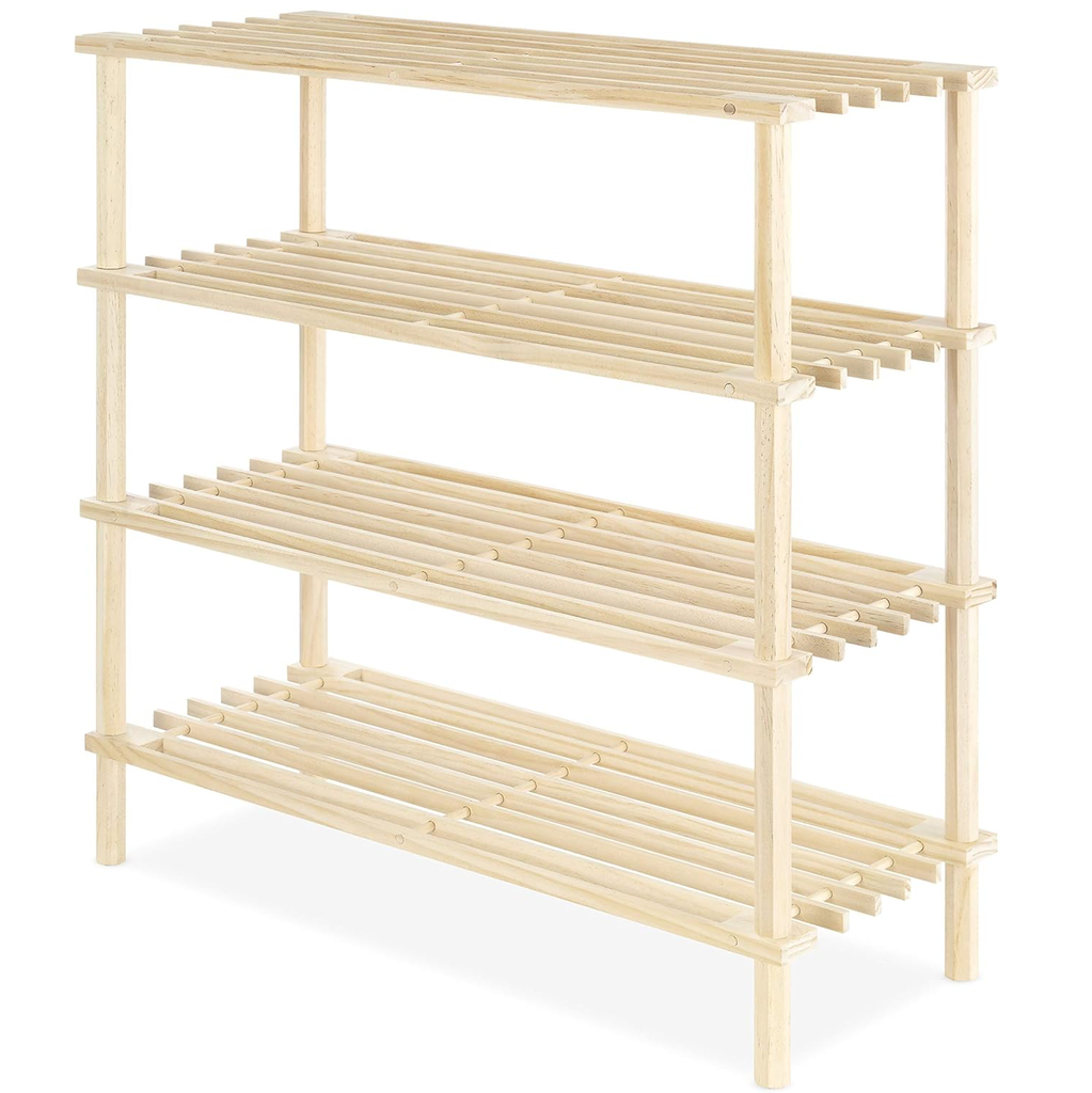 Estante Organizador Whitmor 4 Niveles De Madera Marron