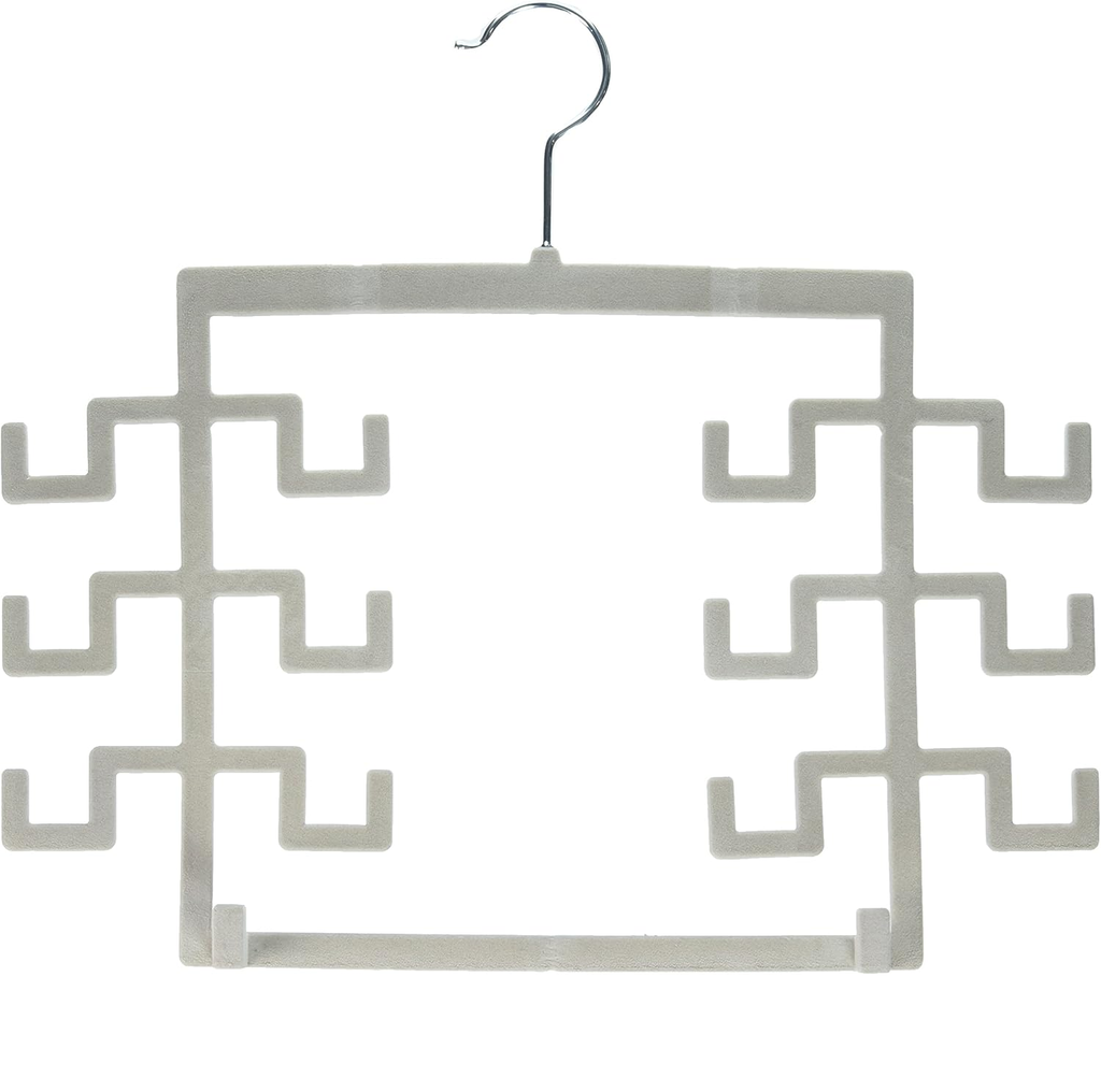 Ganchos Para Ropa Whitmor De Terciopelo Para Camisetas Sin Mangas 20 Pzas Negro