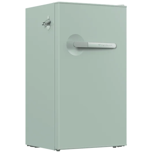 Nevera Ejecutiva Frigidaire Retro 4 Pies  1 Pta 49 Cm Con Abridor De Botellas Verde