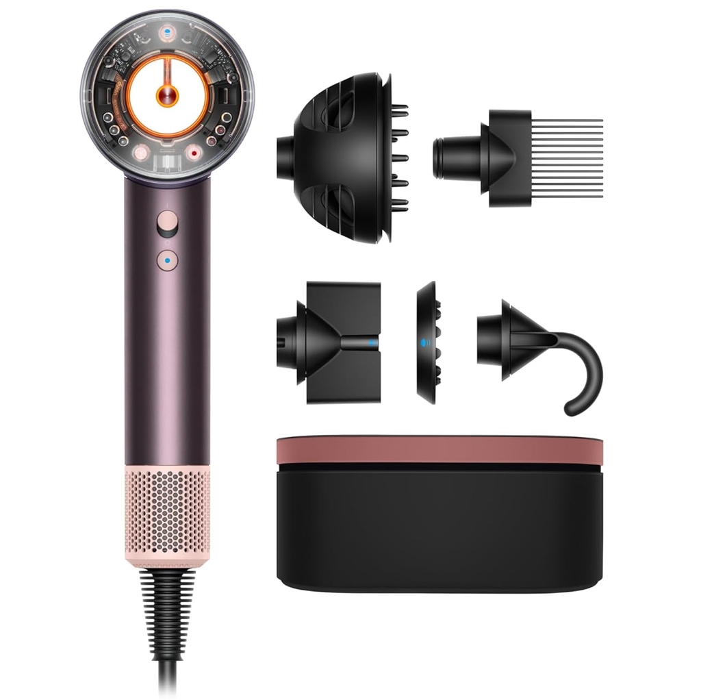 Secador De Cabello Dyson Supersonic Nural Con Acc Inteligentes Y Estuche Morado