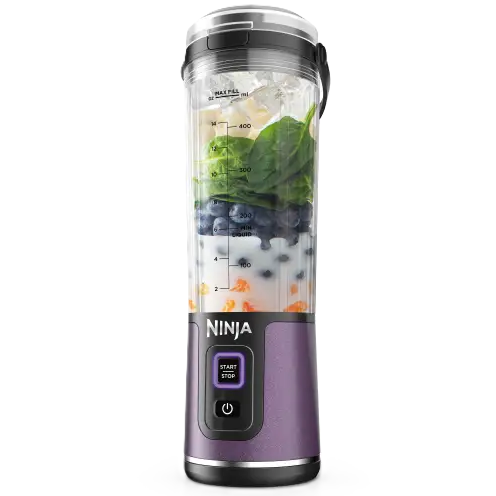 Licuadora Personal Ninja Blast 500 Ml Inalambrica Portatil Morado Metalizado