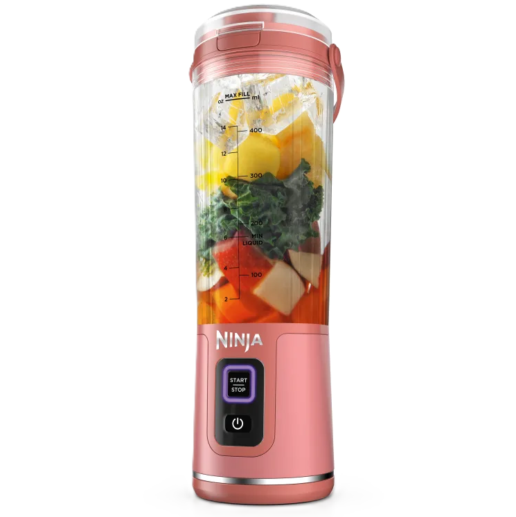Licuadora Personal Ninja Blast 500 Ml Inalambrica Portatil Rojo Arcilla