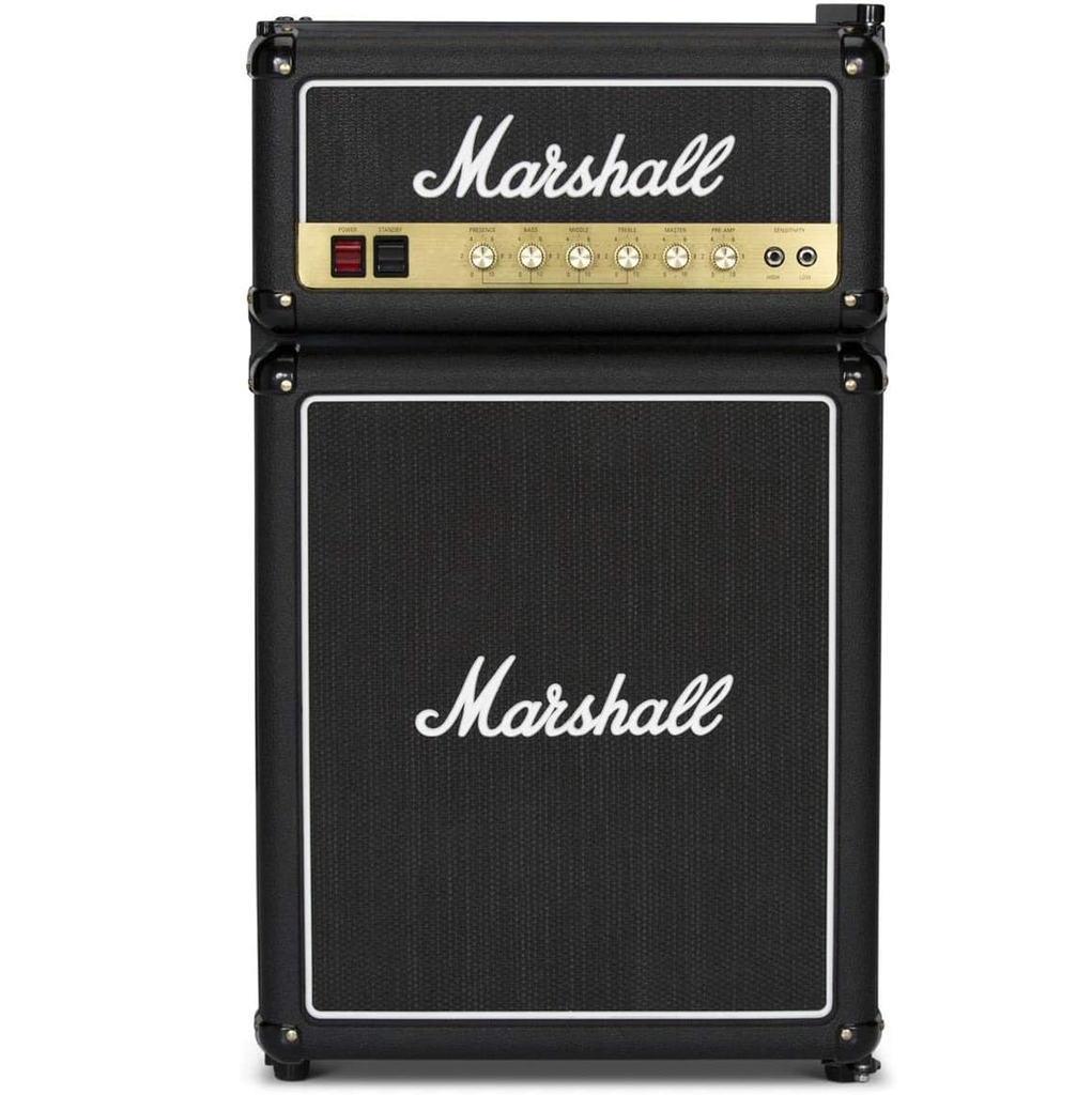 Nevera Ejecutiva Marshall 4 Pies Con Perillas Y Tela FRET 1 Pta 45 Cm Negro