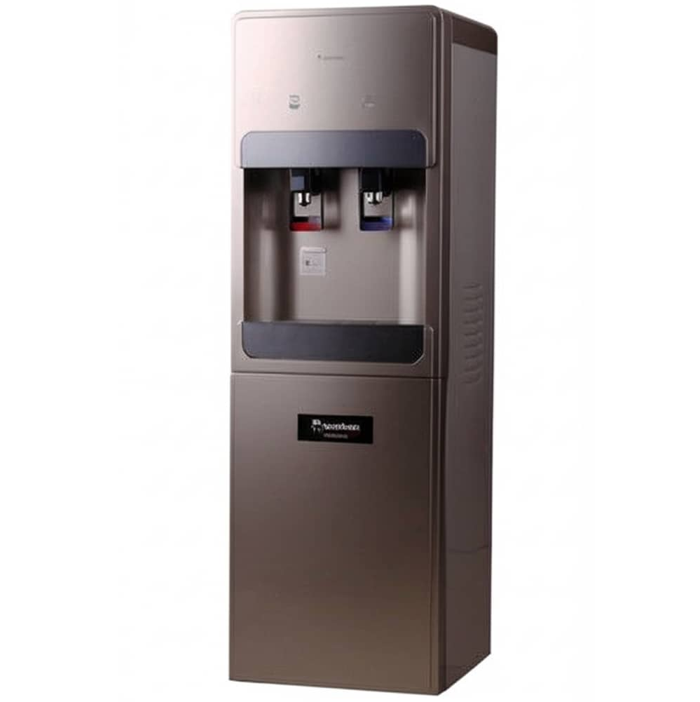 Dispensador De Agua Tecnolam Agua Fria Y Caliente Conexion Directa Con Filtros Gris