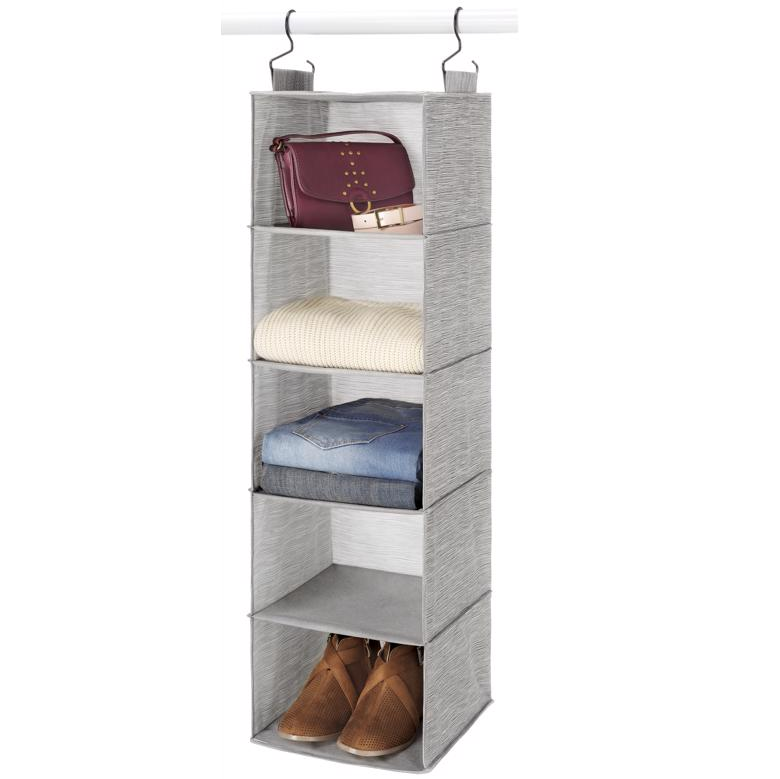 Estante Colgante Whitmor 5 Niveles Gris