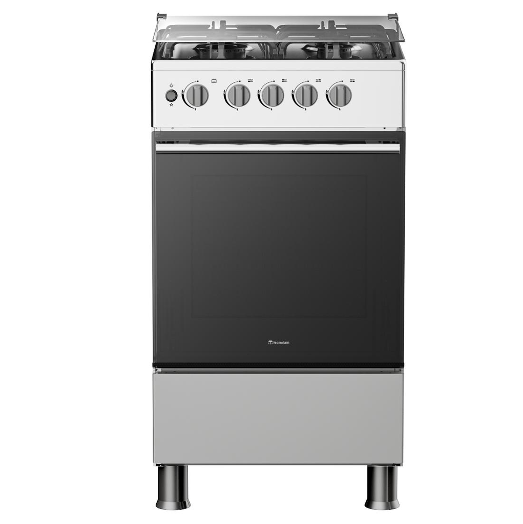 Cocina A Gas Tecnolam 50 Cm Con Encendido Electrico Acero