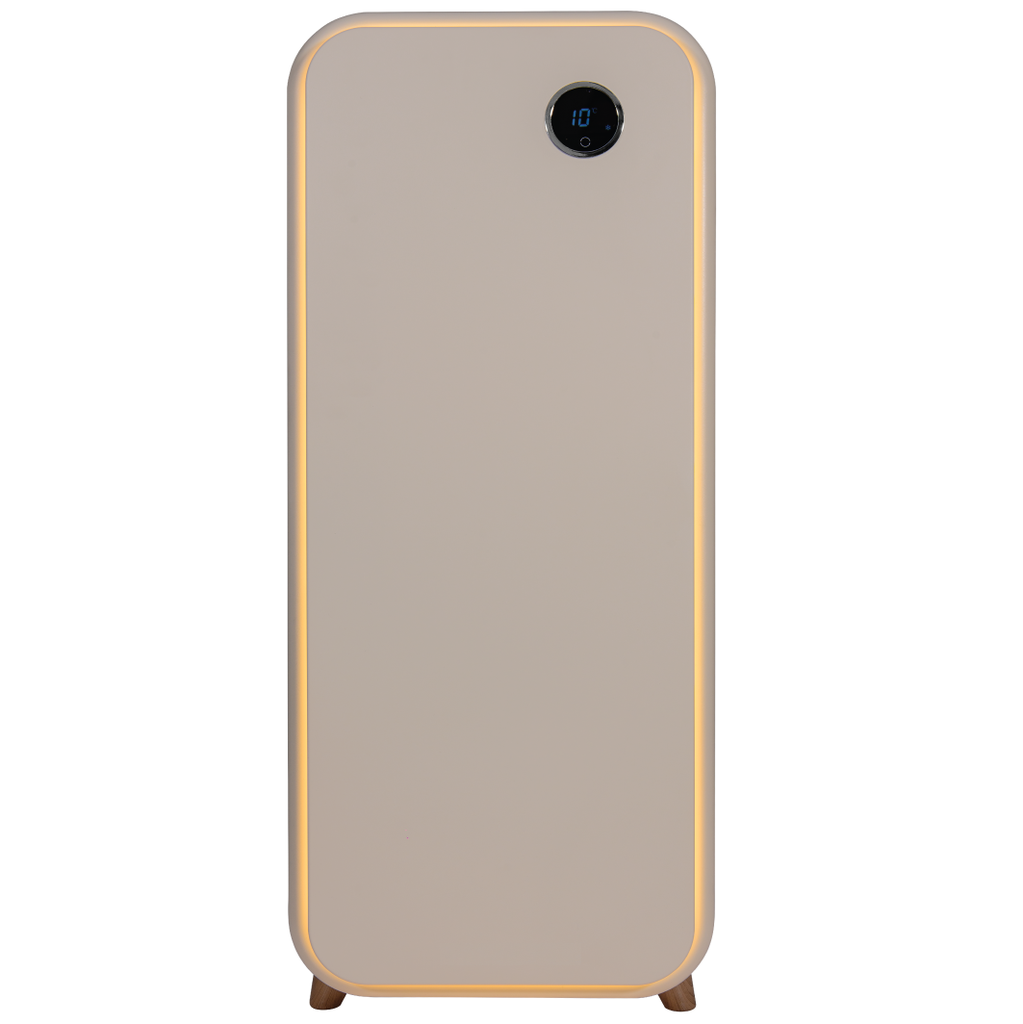 Vinera Y Nevera Tecnolam Aesthetic 37 Cm 60 Lts Beige