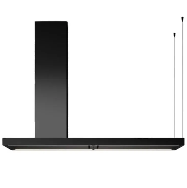 Campana De Isla 175 Cm Falmec Elle 110V Negro