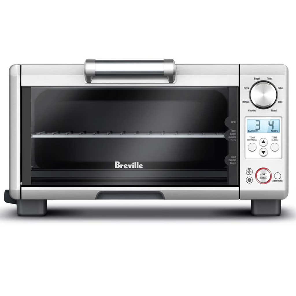 Horno Tostador Breville The Mini Smart Oven Pro 8 Funciones De Conveccion Con Tecnologia Element IQ Acero
