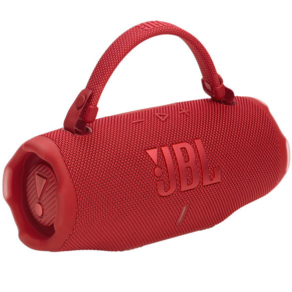 Corneta JBL Charge 6 Portatil Recargable Con Bluetooth AI Sound Boost Resistente Al Agua Y Polvo Rojo