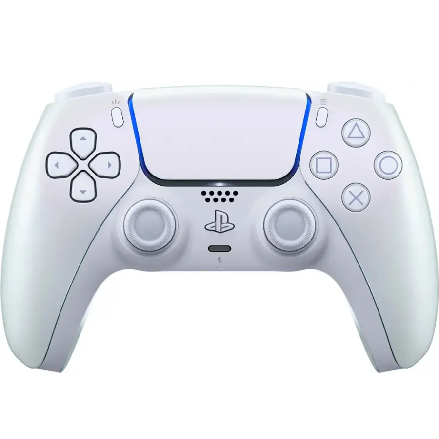 Control Sony Inalambrico Dualsense PS5 Sensaciones Amplificadas Chroma Pearl Blanco